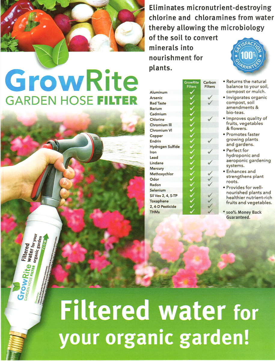 Why Your Garden Needs a Chlorine-Free Water Filter | GrowRite Guide