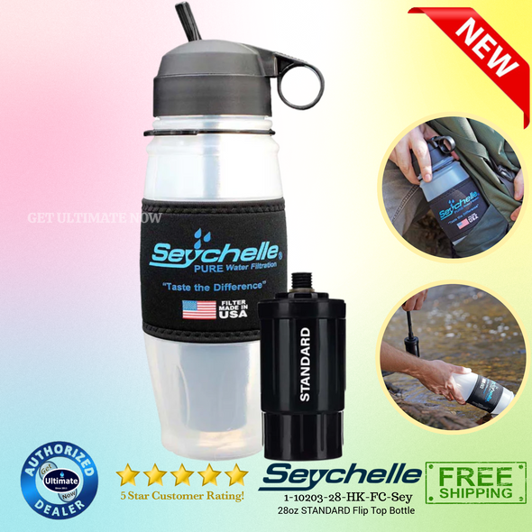 Seychelle 28oz STANDARD Flip Top Bottle