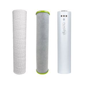 Manor Trio System - Sediment + Carbon Replacement Cartridges - NuvoH2O