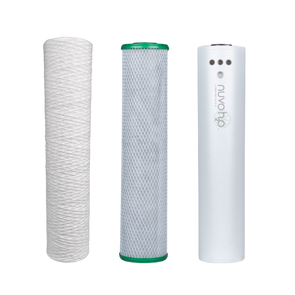 Manor Trio System - Sediment + Chloramine Replacement Cartridges - NuvoH2O