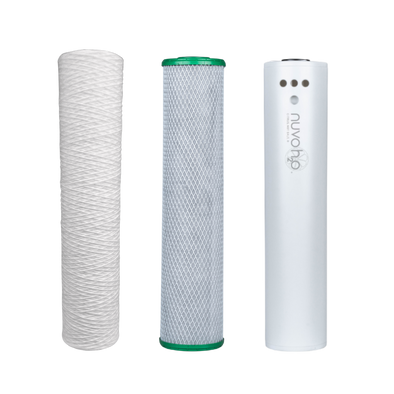 Manor Trio System - Sediment + Chloramine Replacement Cartridges - NuvoH2O