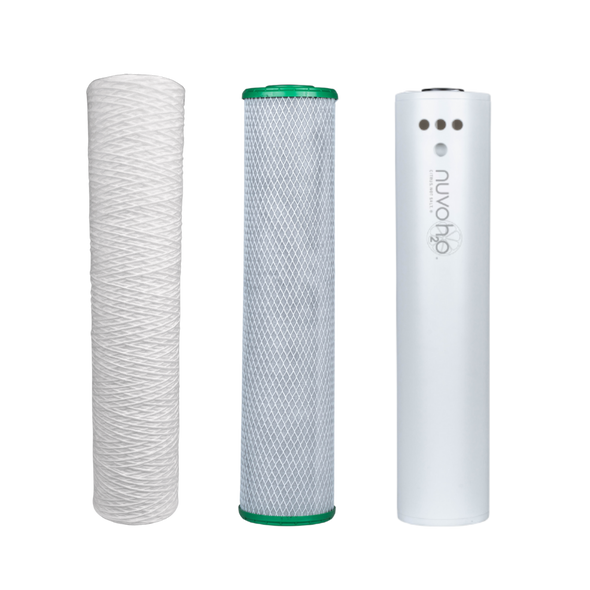 Manor Trio System - Sediment + Chloramine Replacement Cartridges - NuvoH2O