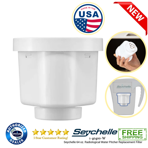 Seychelle 64 oz. Radiological Water Pitcher Replacement Filter