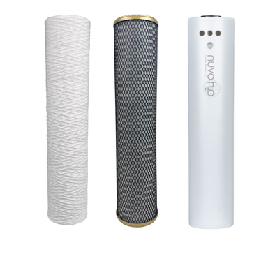 Manor Trio System - Iron + Sediment Replacement Cartridges - NuvoH2O