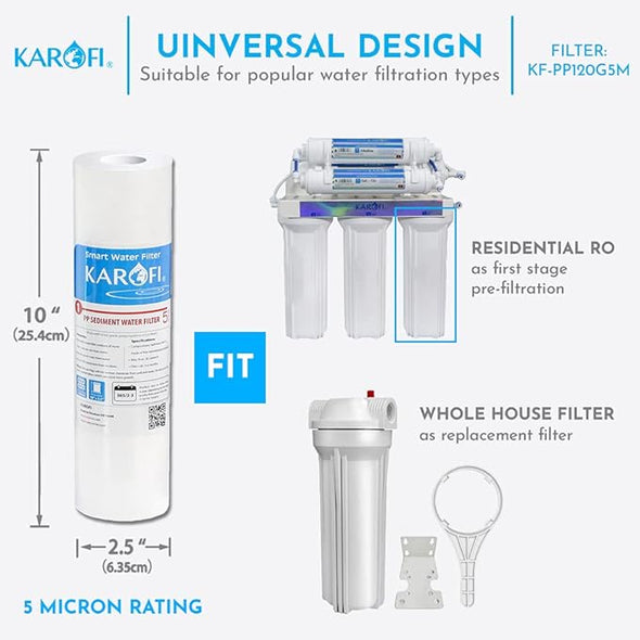 Karofi 10 inch sediment filter 5 Micron