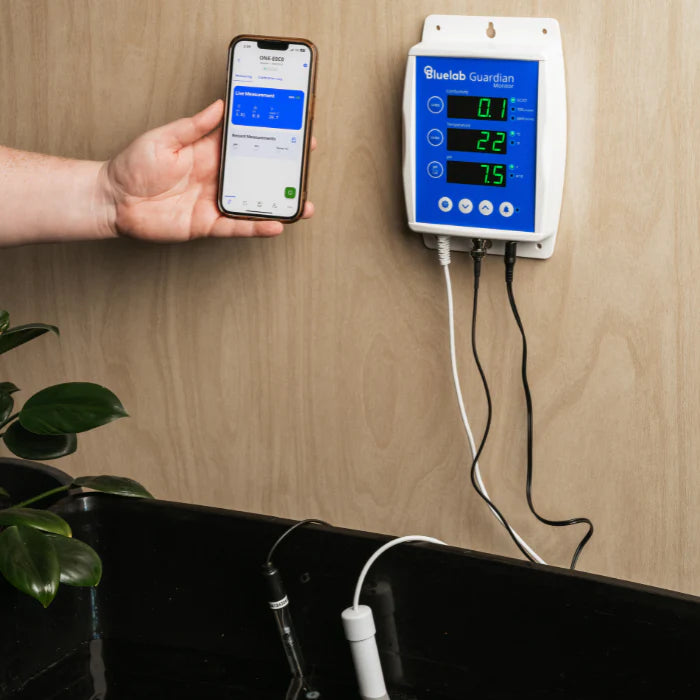 Mini Guardian Monitor Bluelab Guardian Monitor Wi-Fi – Continuous pH, EC & Temperature Monitor