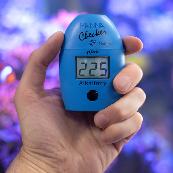 Hanna Saltwater Aquarium Alkalinity Colorimeter (ppm) - Checker HC