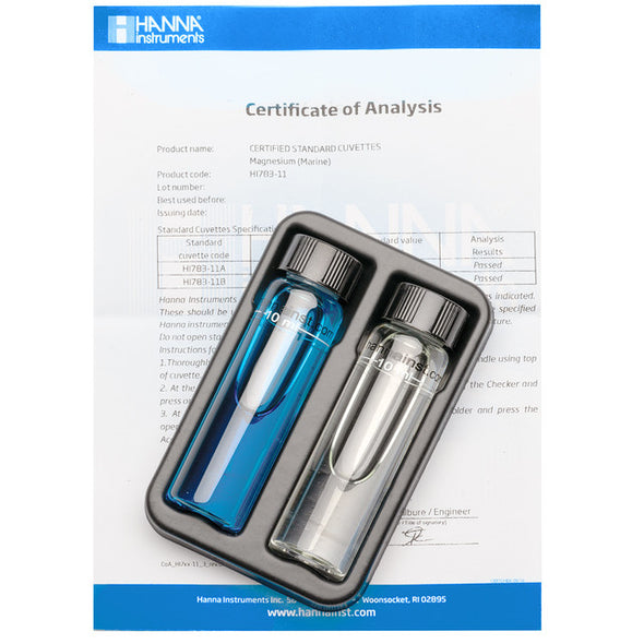 Hanna Marine Magnesium Checker HC Certified Standard Kit - HI783-11