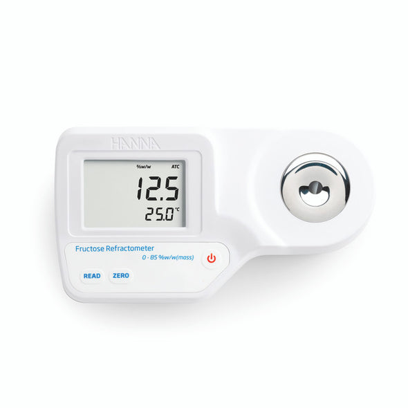 Hanna Instruments Digital Refractometer for % Fructose by Weight Analysis