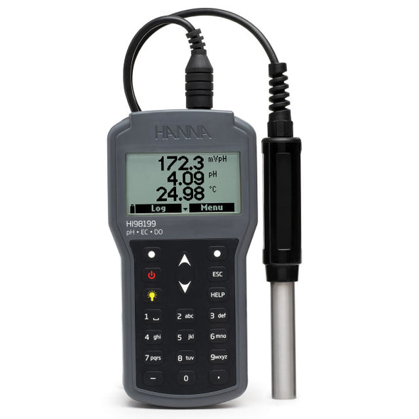 Hanna Instruments pH, Conductivity, Dissolved Oxygen Meter
