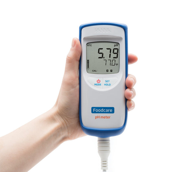 Hanna Instruments Portable pH Meter for Food and Dairy