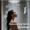 Water Softening, Carbon Block Technology Microplastic Free 15 Stage Filtration Shower Head Filter 3 Pack