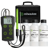 Milwaukee MW102 PRO+ 2-in-1 pH and Temperature Meter with ATC - ULTIMATE Bundle pack