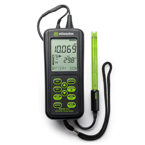 Milwaukee MW106 MAX Waterproof pH/ORP/Temp Logging Portable Meter