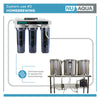 NU Aqua Reef Series 4 Stage 75GPD RODI Reverse Osmosis System