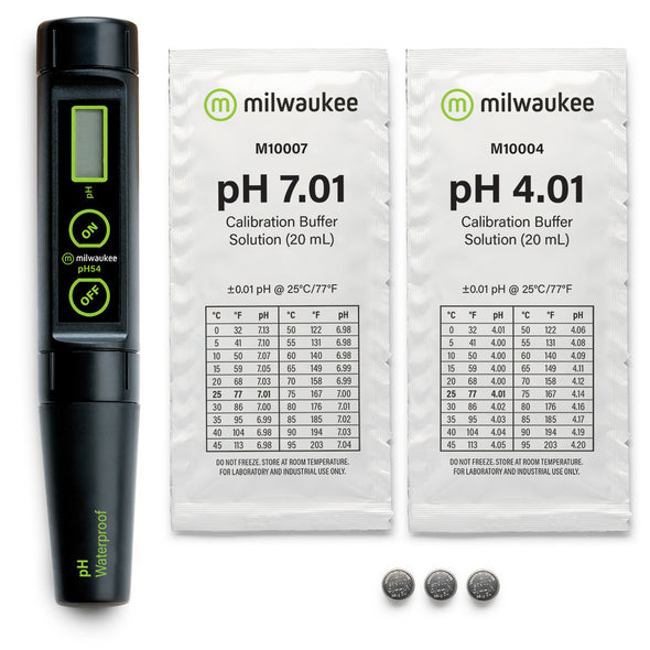 Milwaukee pH54 Waterproof pH Tester with Replaceable Probe