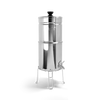 Proone Traveler Plus polished Stainless steel with 2 G3.0 5" Filter Element