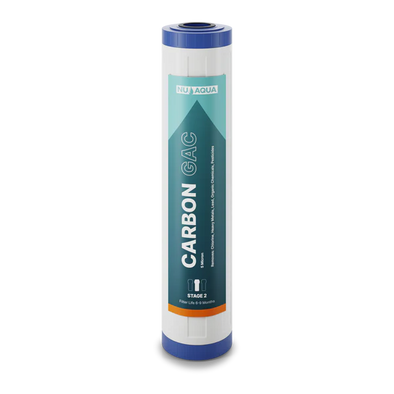 NU Aqua 4.5" x 20" 5 Micron Whole House Granular Carbon Filter