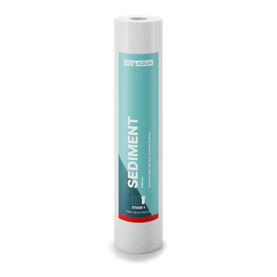NU Aqua 4.5" x 20" 5 Micron Whole House Sediment Filter