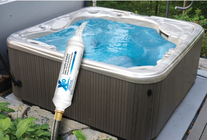X10 Spa Pre-Filter | KDF + Coconut Carbon | 10,000 Gal | Hot Tub Hose ...