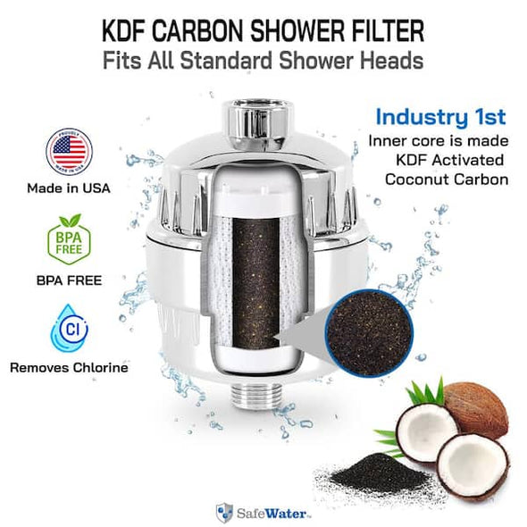 SafeWater Shower Filter System Bundle Pack