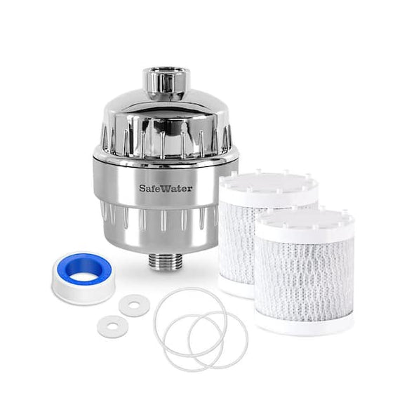 SafeWater Shower Filter System Bundle Pack