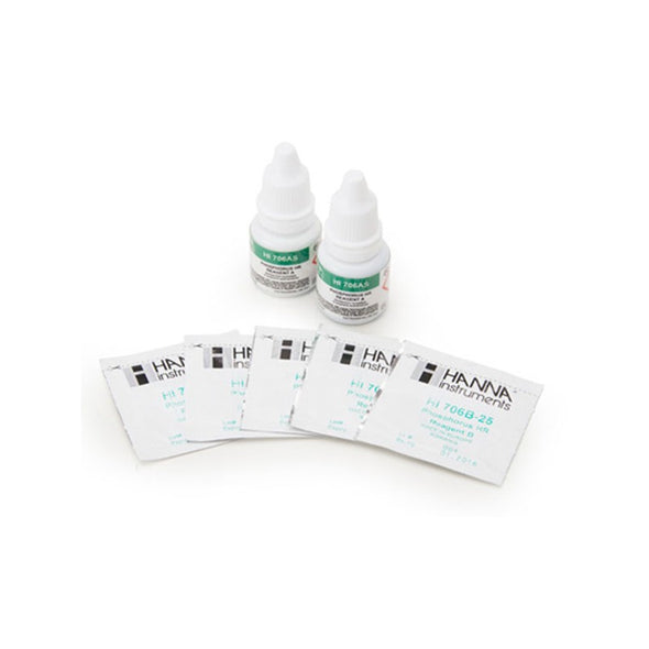Hanna Instruments Phosphorus High Range Checker Reagents (25 Tests) - HI706-25