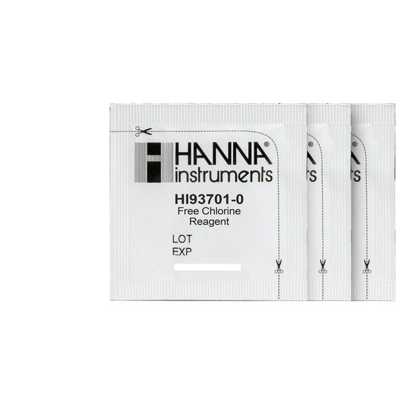 Hanna Instruments Free Chlorine Reagents (100 tests) - HI93701-01