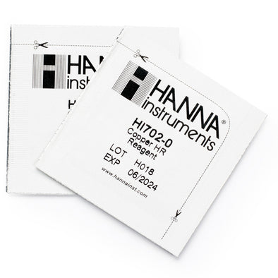 Hanna Instruments Copper High Range Checker Reagents (25 Tests)-HI702-25