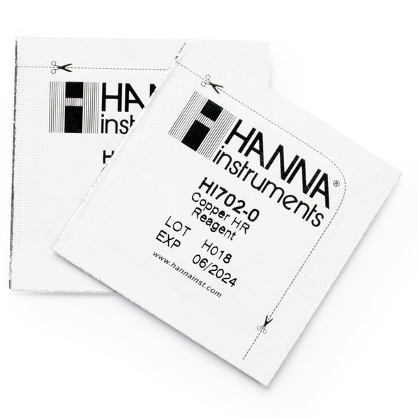 Hanna Instruments Copper High Range Checker Reagents (25 Tests)-HI702-25