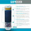 NU Aqua 8 Stage Alkaline Mineral Countertop Water Filter