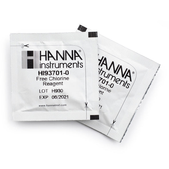 Hanna Instruments Free Chlorine Reagents (100 tests) - HI93701-01