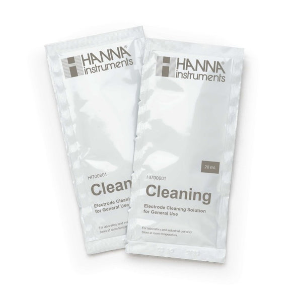 Hanna General Purpose Cleaning Solution (25 x 20 mL Sachets) - HI700601P
