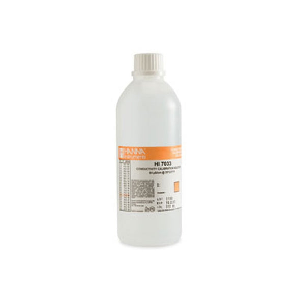 Hanna 84 µS/cm Conductivity Standard (500mL Bottle)
