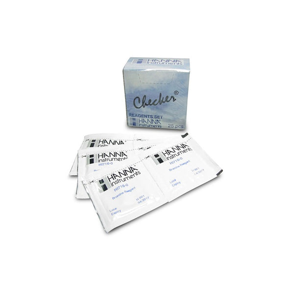 Hanna Bromine Checker Reagents (25 Tests)-HI716-25