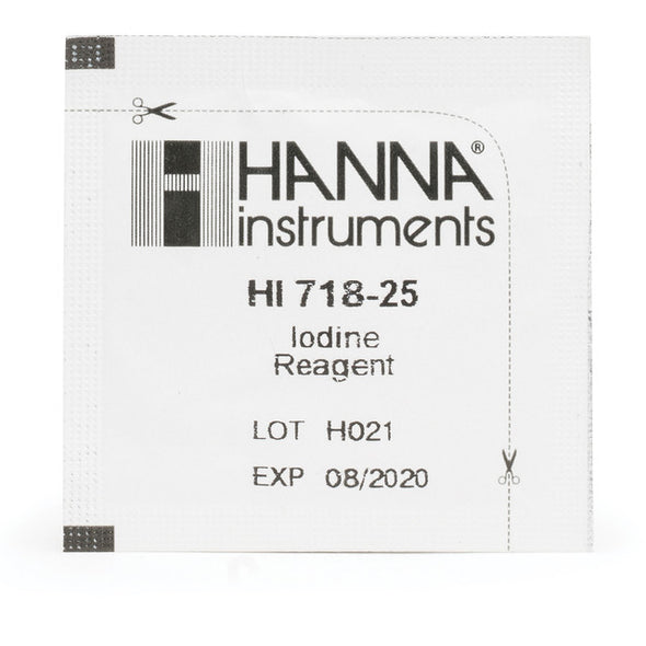 Hanna Iodine Checker Reagents (25 Tests)-HI718-25