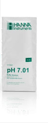 TEN (10) PACK HANNA ph 7.01 20ml CALIBRATION SOLUTION PACKET (SINGLE USE)