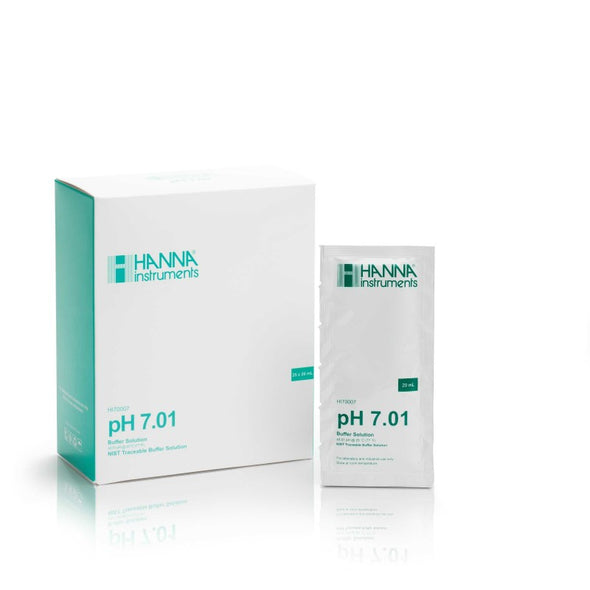 Hanna HI70007P 7.01 PH Buffer Solution 25 X 20 ML Sachets