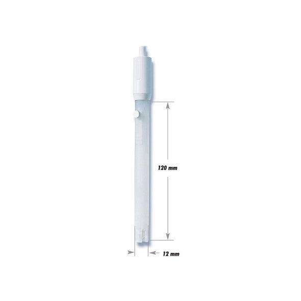 Hanna Instruments PVDF Body Foodcare pH Electrode with BNC Connector for Dairy Products