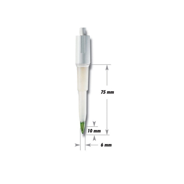 Hanna Instruments FC200B Foodcare pH Electrode for dairy and semi-solids, BNC Connector