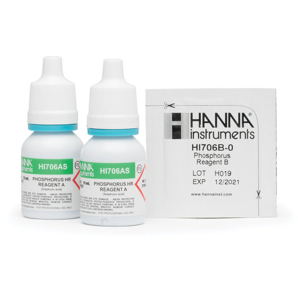 Hanna Instruments Phosphorus High Range Checker Reagents (25 Tests) - HI706-25
