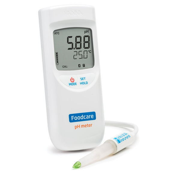 Hanna Instruments Portable pH Meter for Food and Dairy