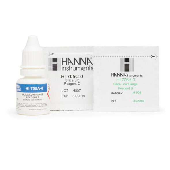 Hanna Instruments Silica Low Range Checker Reagents (25 Tests) - HI705-25
