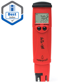 Hanna Instruments pH/Temperature Tester with 0.01 pH Resolution - pHep®5